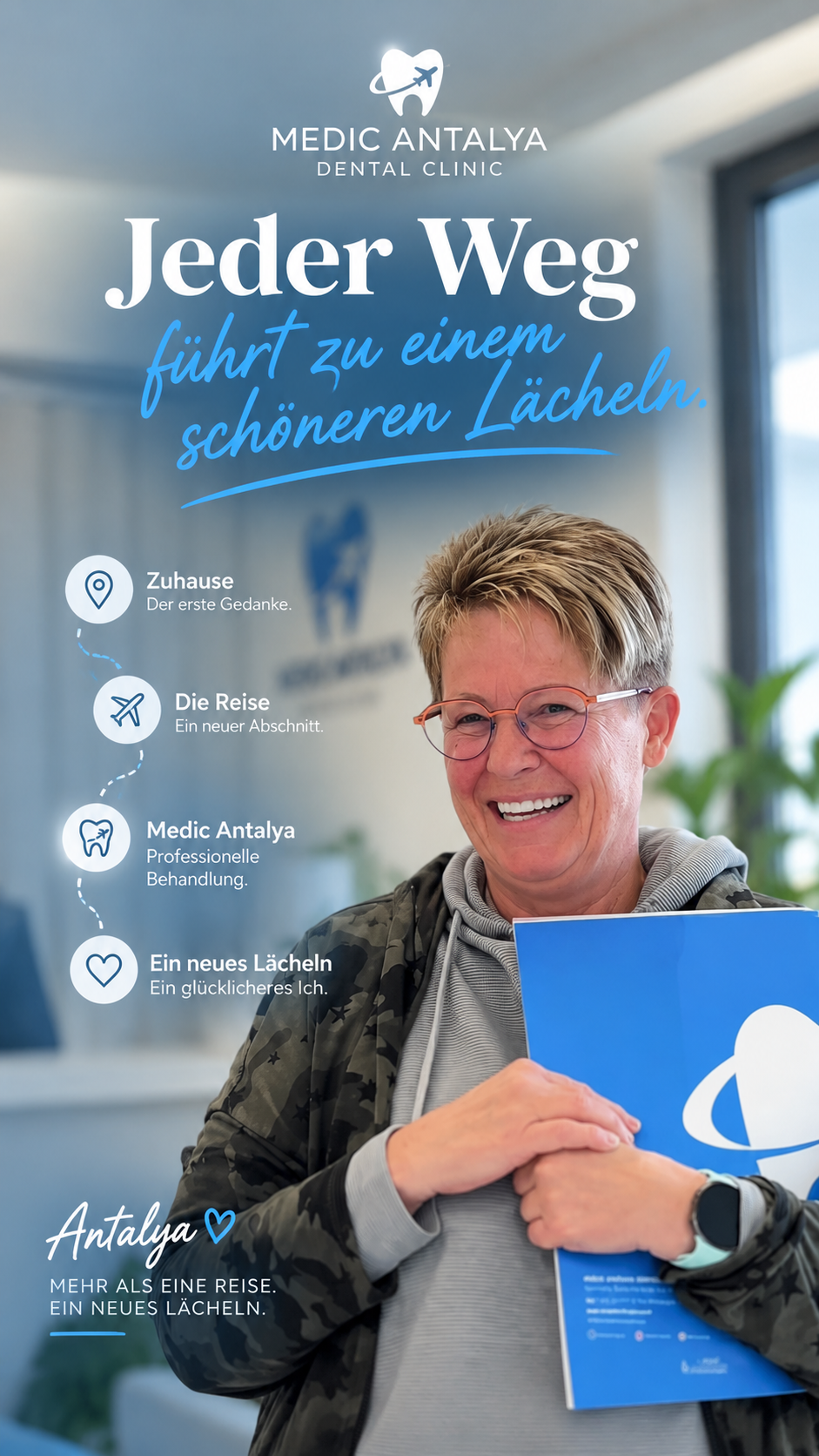 Der Moment, in dem Vertrauen zum neuen Lächeln führte